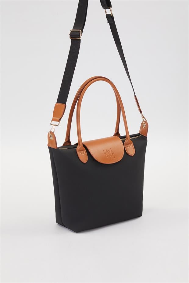 Siyah Trend Askılı El Çantası