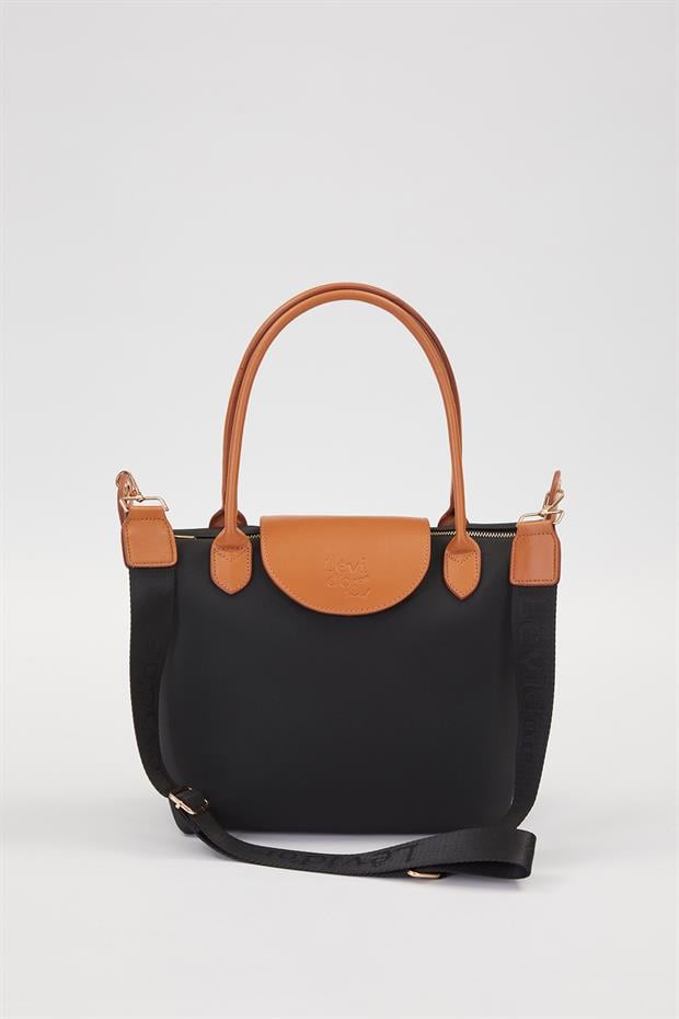 Siyah Trend Askılı El Çantası