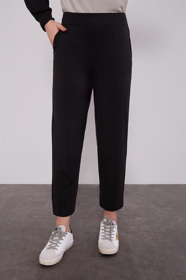 Siyah Tül Detaylı Taşlı İkili Takım