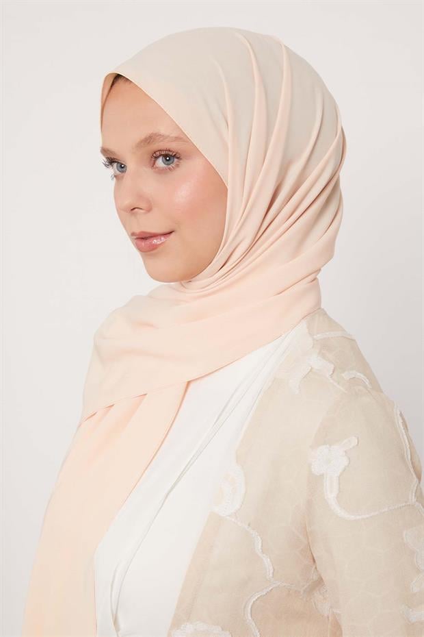 Soğan Kabuğu Düz Medine İpeği Şal