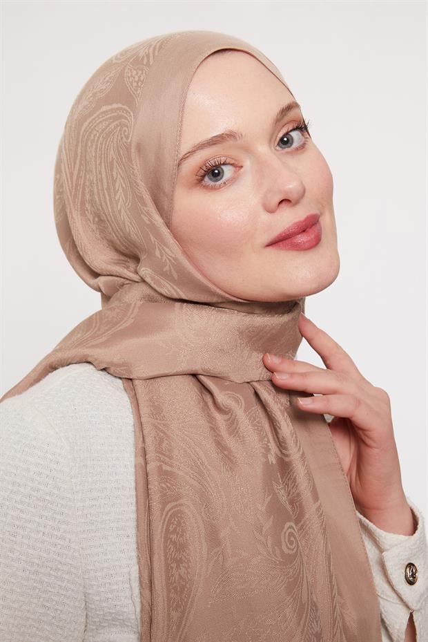 Somon Hint Desen Grazia Şal