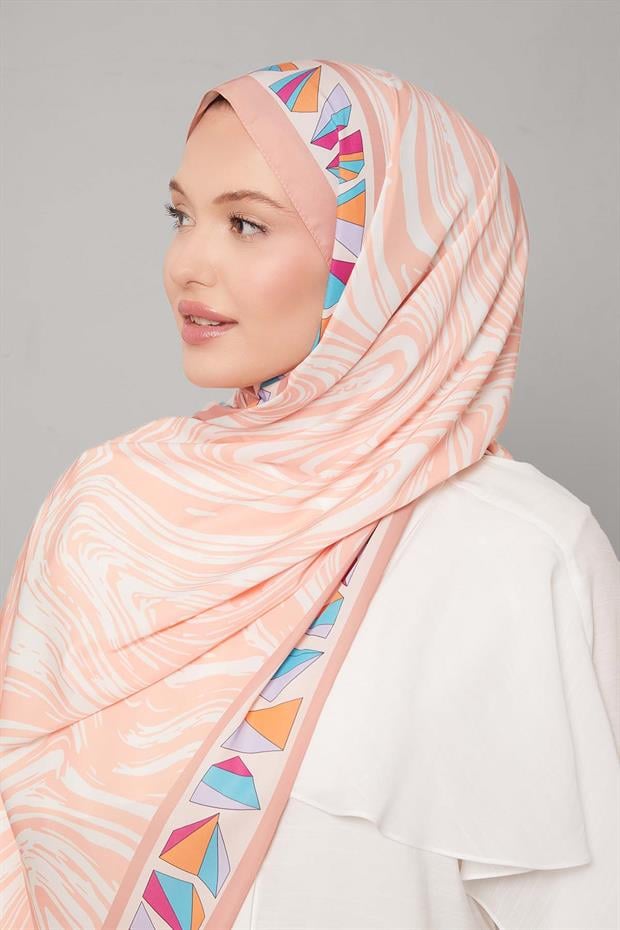 Somon Zebra Desen Club Şal