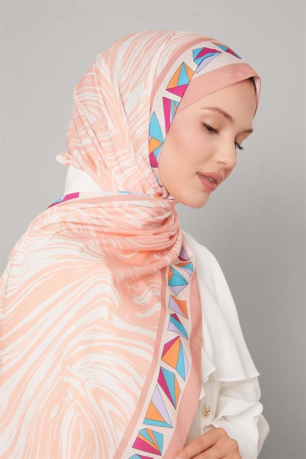 Somon Zebra Desen Club Şal