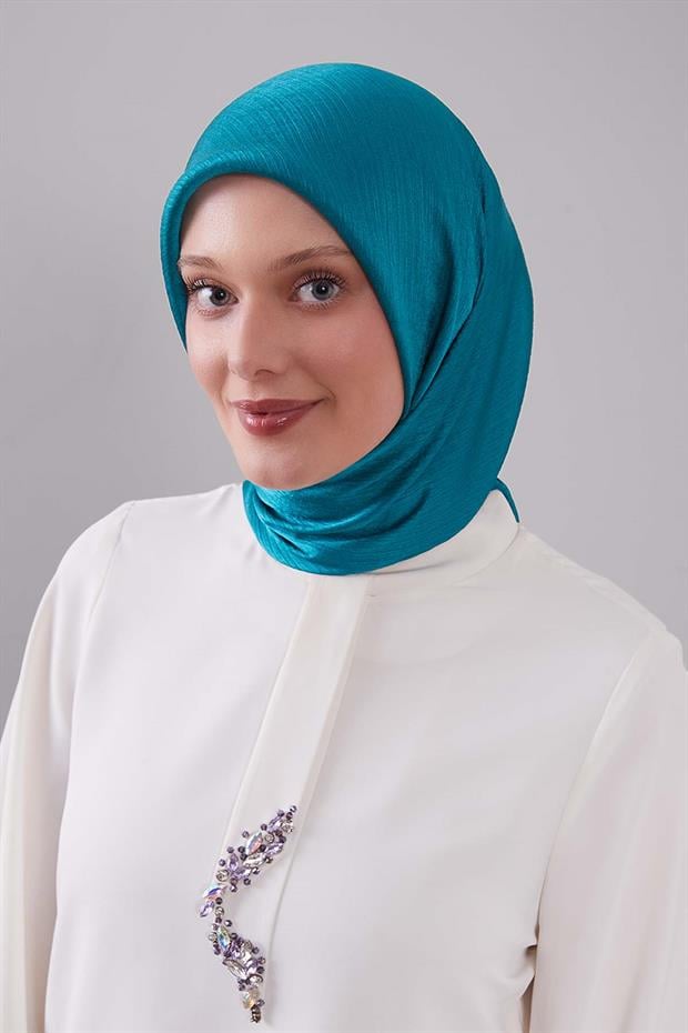 Su Yeşili Janjan Eşarp