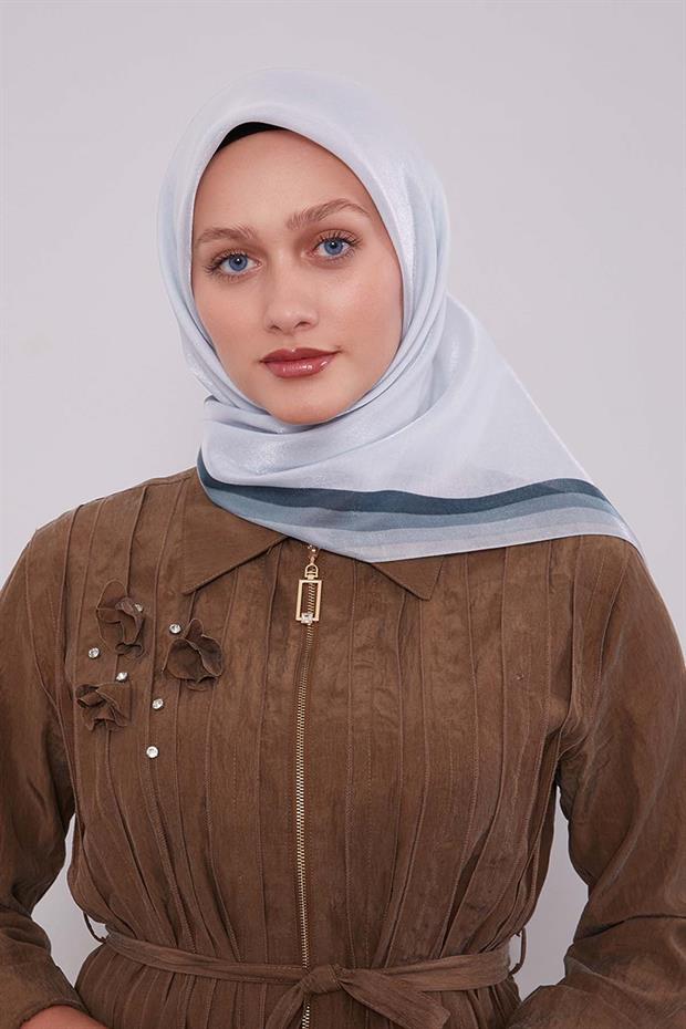 Su Yeşili Kehribar Eşarp