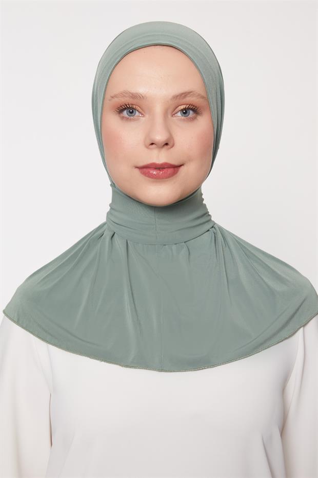 Su Yeşili Pratik Spor Çıtçıt Şal Bone