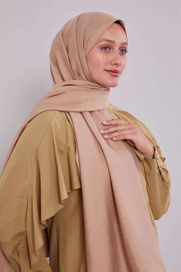 Sütlü Kahve Düz Adria Şal