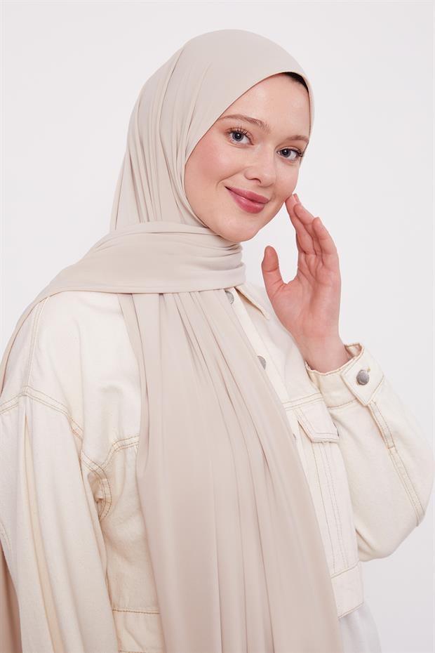 Sütlü Kahve Düz Sandy Şal