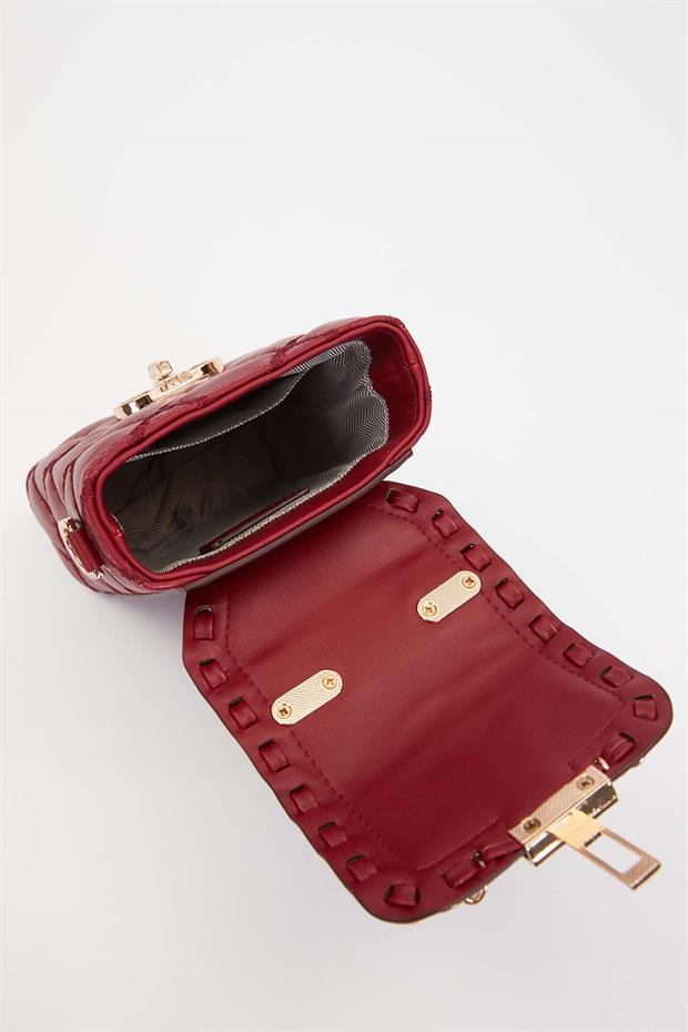 Taba Dikdörtgen Form El Çantası