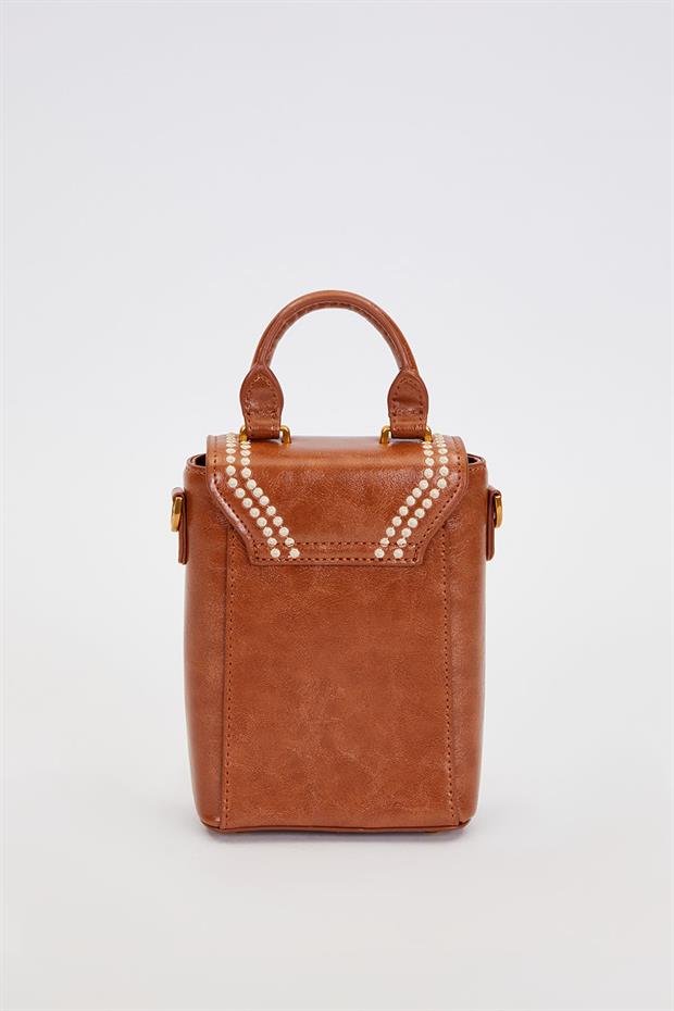 Taba Dikdörtgen Formlu Dikişli El Çantası