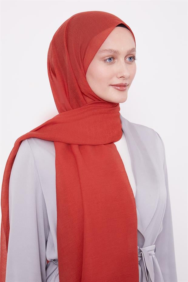 Tarçın Arlyn Düz Şal