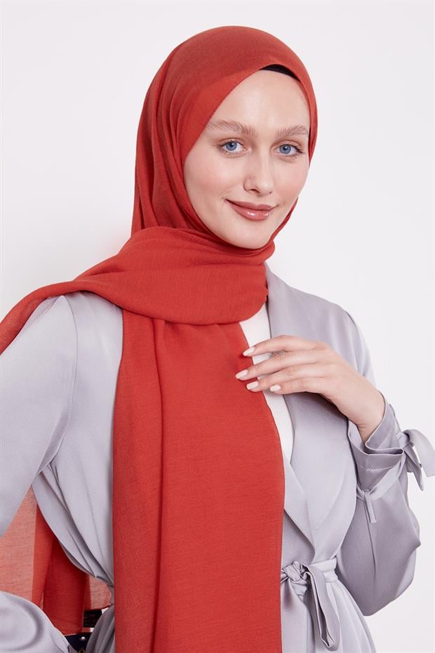 Tarçın Arlyn Düz Şal