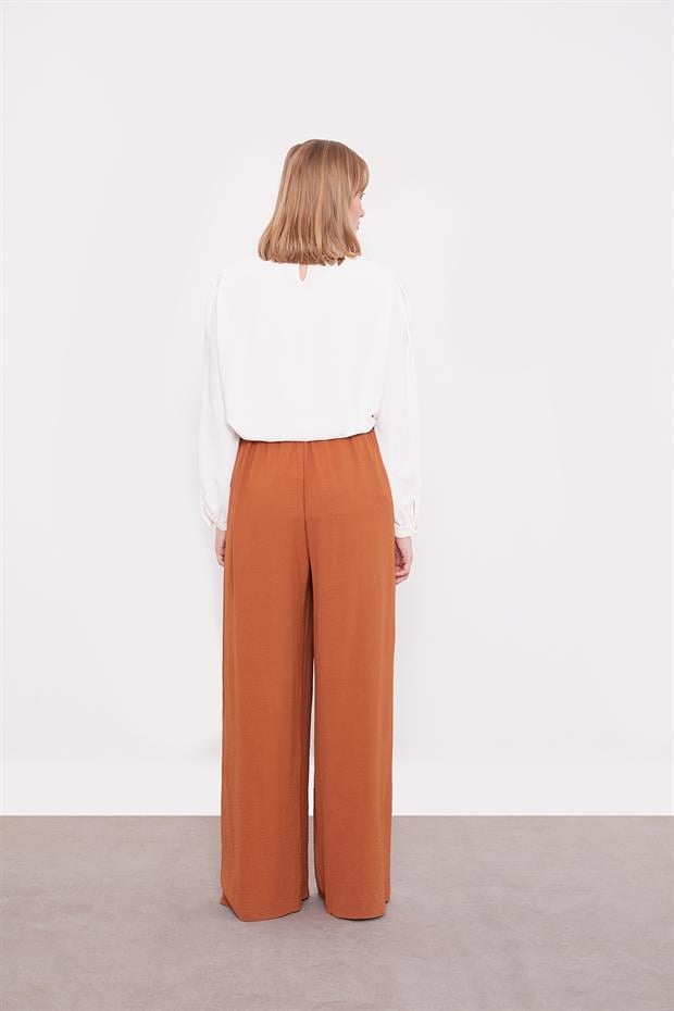 Tarçın Bol Paça Aerobin Pantolon