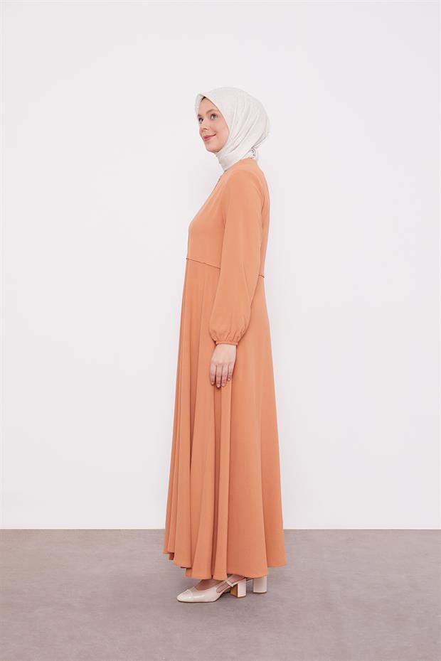 Tarçın Geniş Etekli Ferace