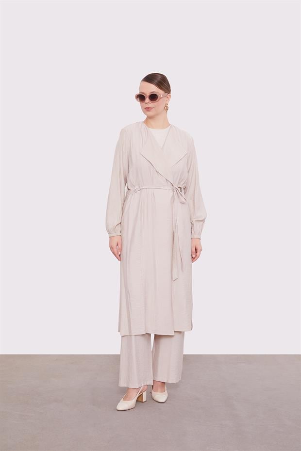 Taş Belden Kuşak Detaylı İkili Takım