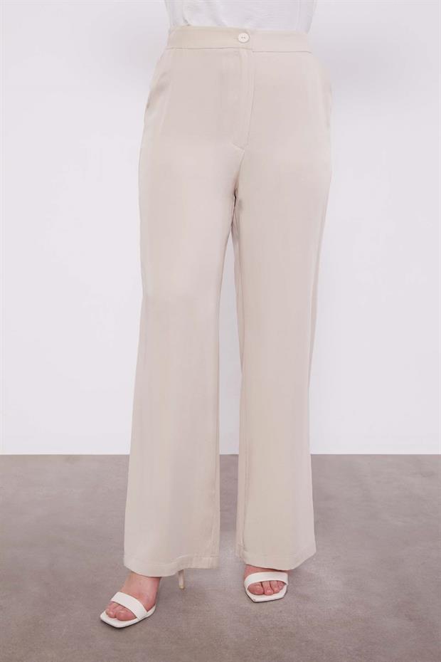 Taş Dantel Detaylı Üçlü Tunik Takım