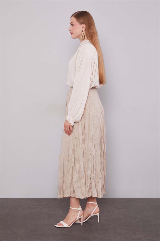 Taş Kırışık Model Etek