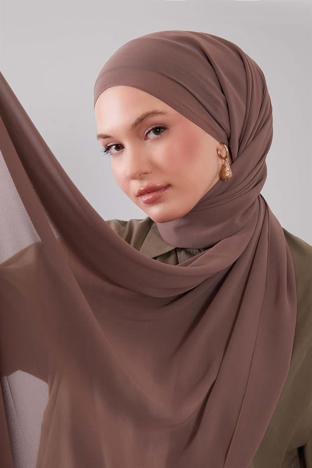 Toprak Lux Şifon Şal