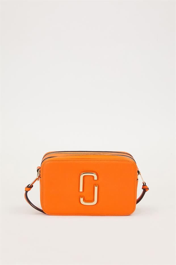 Turuncu Toka Aksesuarlı Omuz Çantası