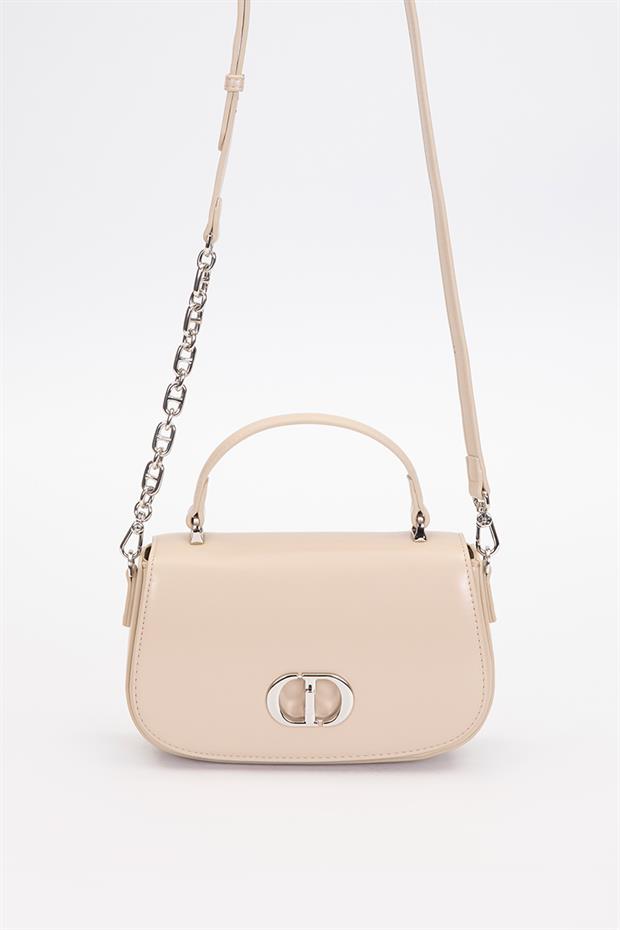 Vizon Aksesuar Kapaklı Omuz Çantası