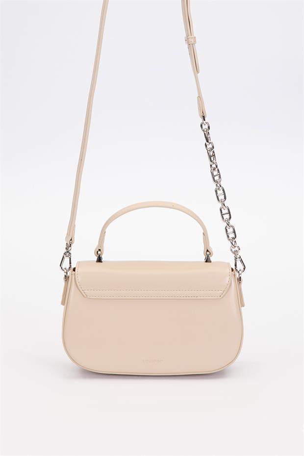 Vizon Aksesuar Kapaklı Omuz Çantası