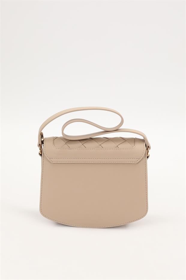 Vizon Baklava Desenli Omuz Çantası