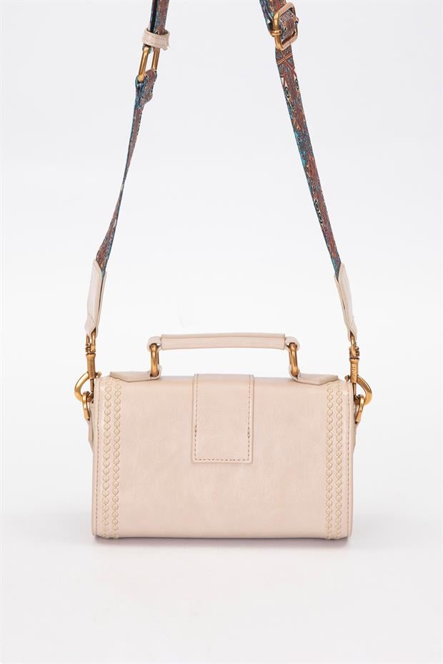 Vizon Benek Detay Omuz Çantası