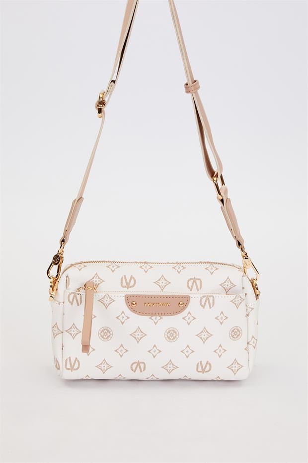 Vizon Çizgi Kuşaklı Omuz Çantası