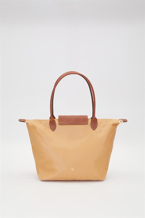 Vizon Deri Askılı Tote Omuz Çantası