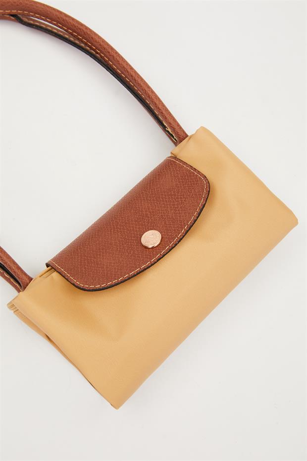 Vizon Deri Kapaklı Uzun Askılı Omuz Çantası
