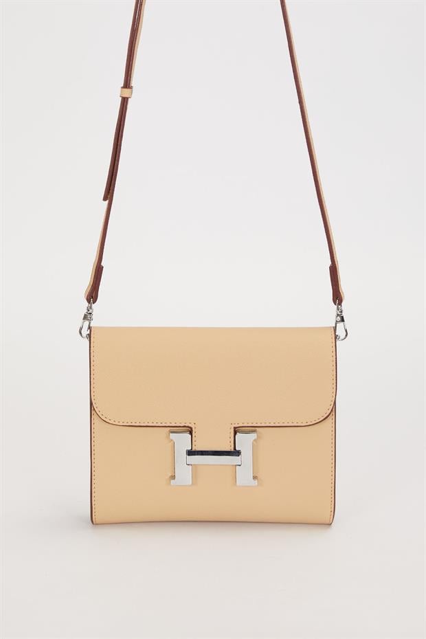 Vizon Düz Form Omuz Çantası