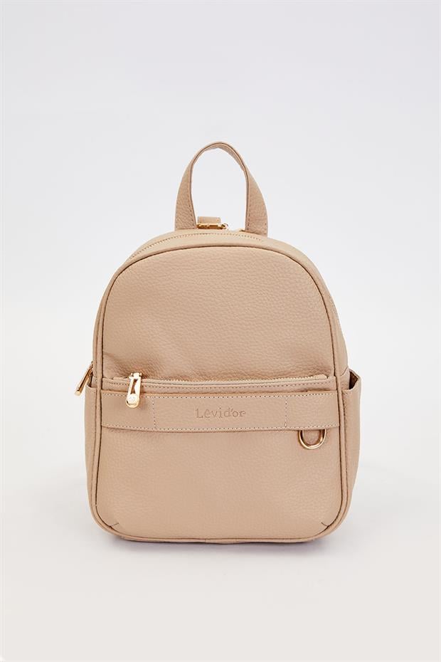 Vizon Fermuar Gözlü Sırt Çantası