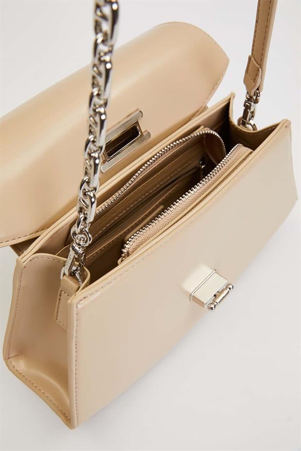 Vizon Geometrik Model Omuz Çantası