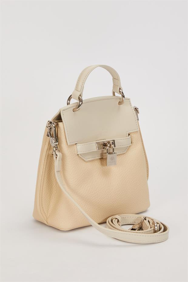 Vizon İnci Askı Detaylı El Çantası