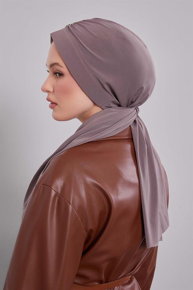 Vizon Kelebek Desen Hazır Şal