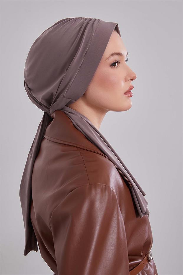 Vizon Kelebek Desen Hazır Şal