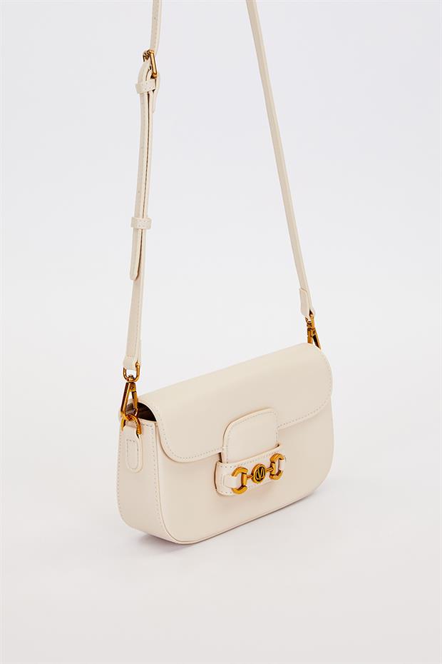 Vizon Kilit Zincirli Omuz Çantası