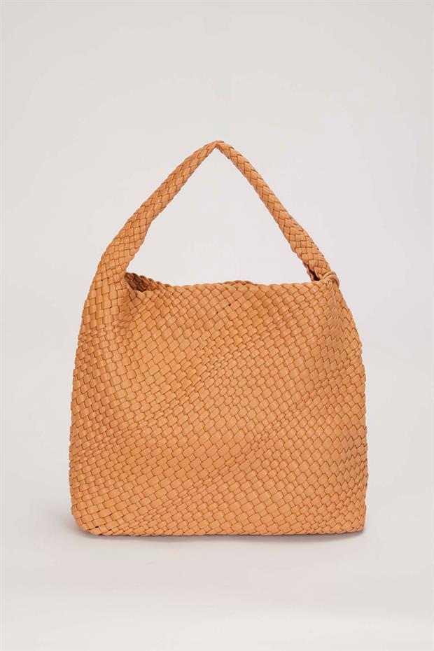 Vizon Kısa Askılı Örgü Model El Çantası