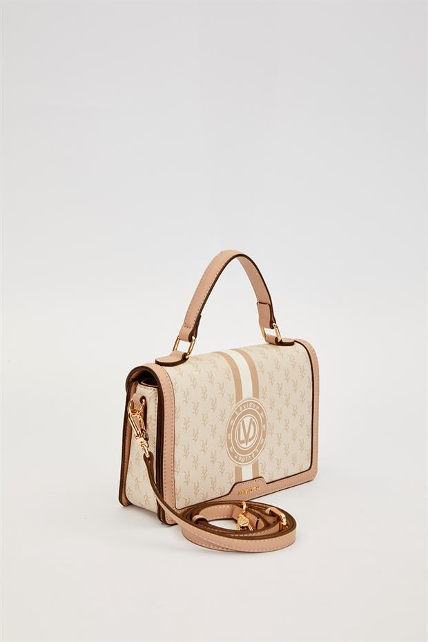 Vizon Logolu Monogram Desen El Çantası