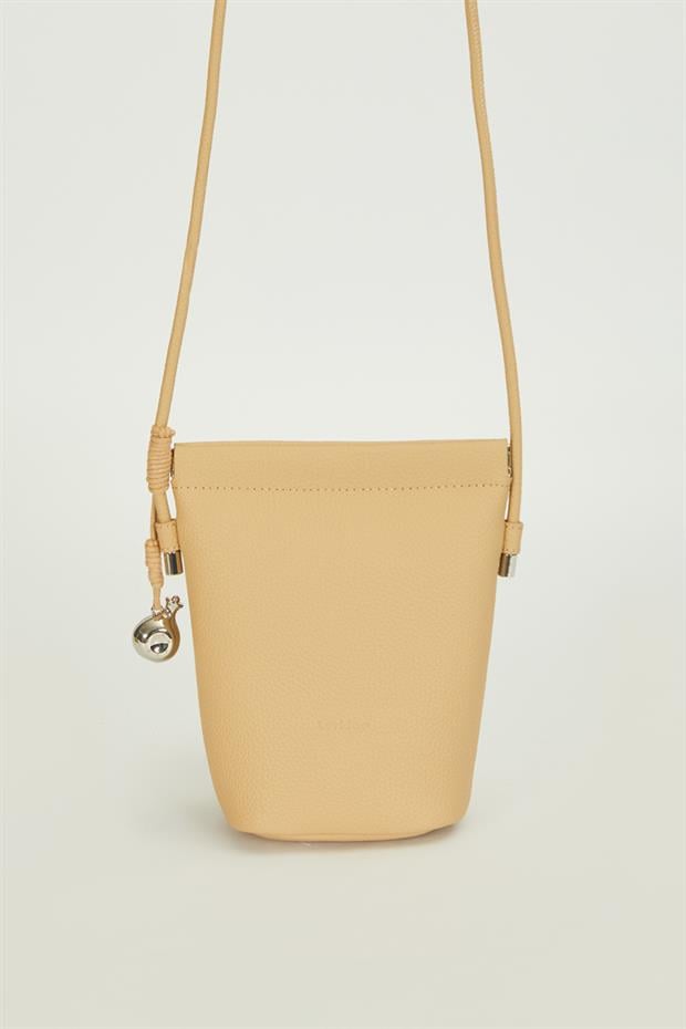 Vizon Metal top Aksesuarlı Omuz Çantası