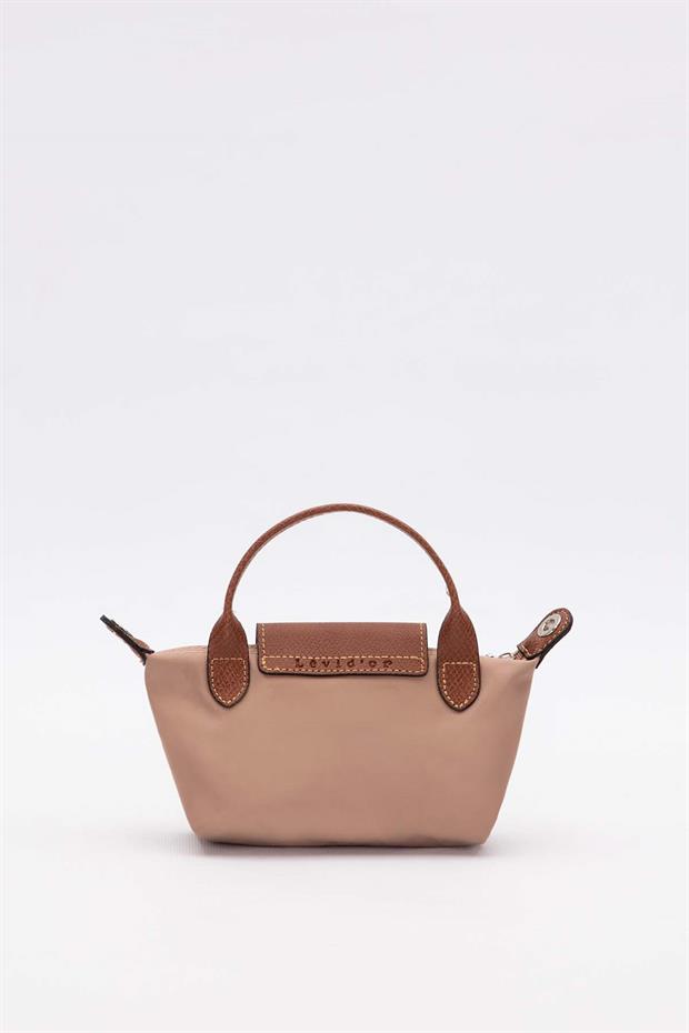 Vizon Mini Boy Deri Kapak Detaylı El Çantası