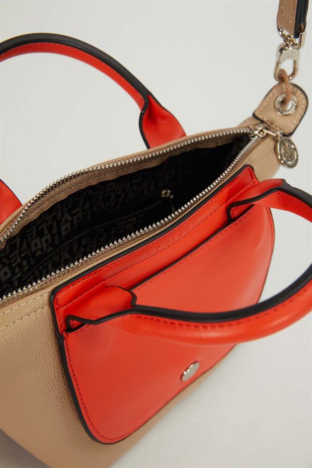 Vizon Mini Çanta Aksesuar Detaylı El Çantası