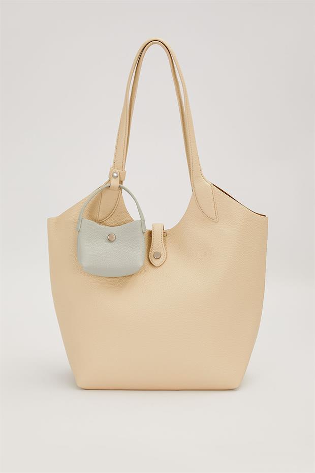 Vizon Mini Çanta Detaylı Omuz Çantası