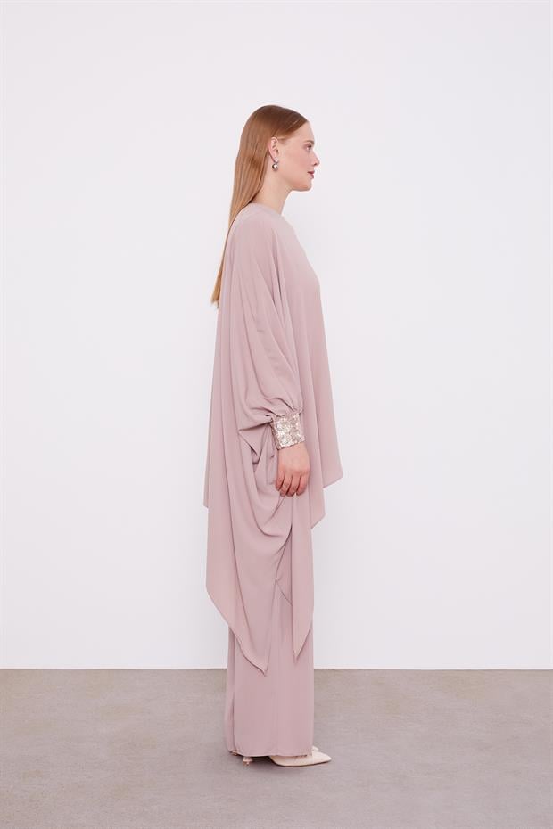 Vizon Payet Detay Tunik Takım