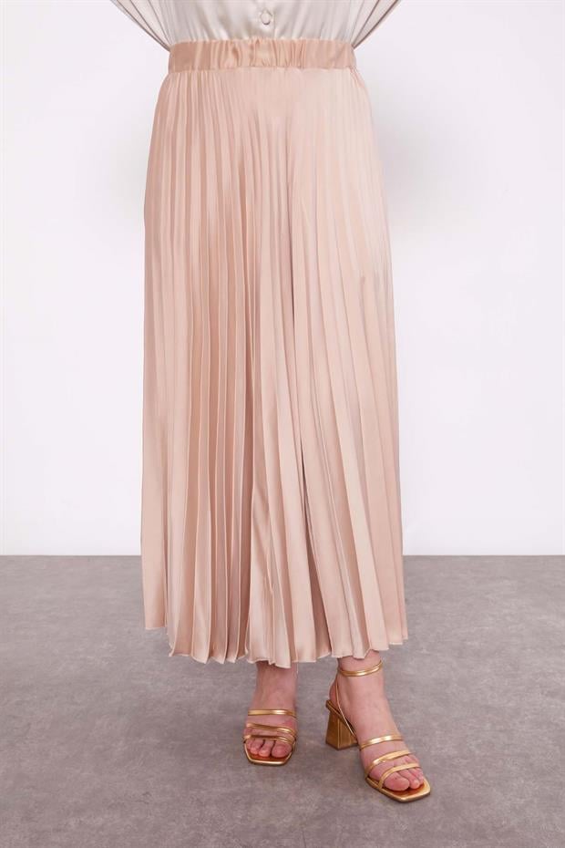 Vizon Piliseli Saten Etek