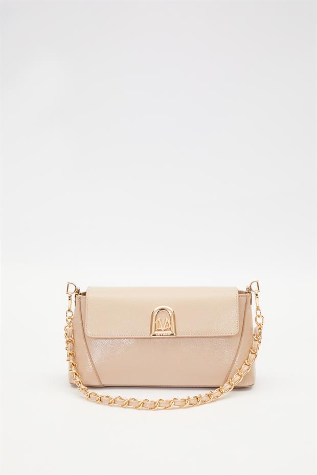 VİZON RUGAN Logo Detay Omuz Çantası