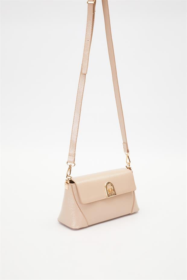 VİZON RUGAN Logo Detay Omuz Çantası