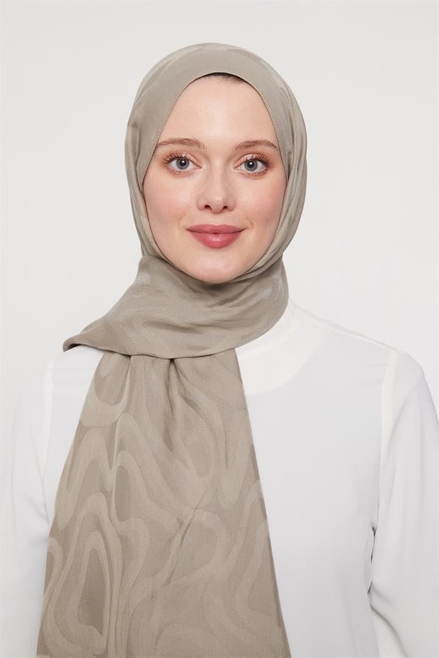 Vizon Soyut Desen Grazia Şal