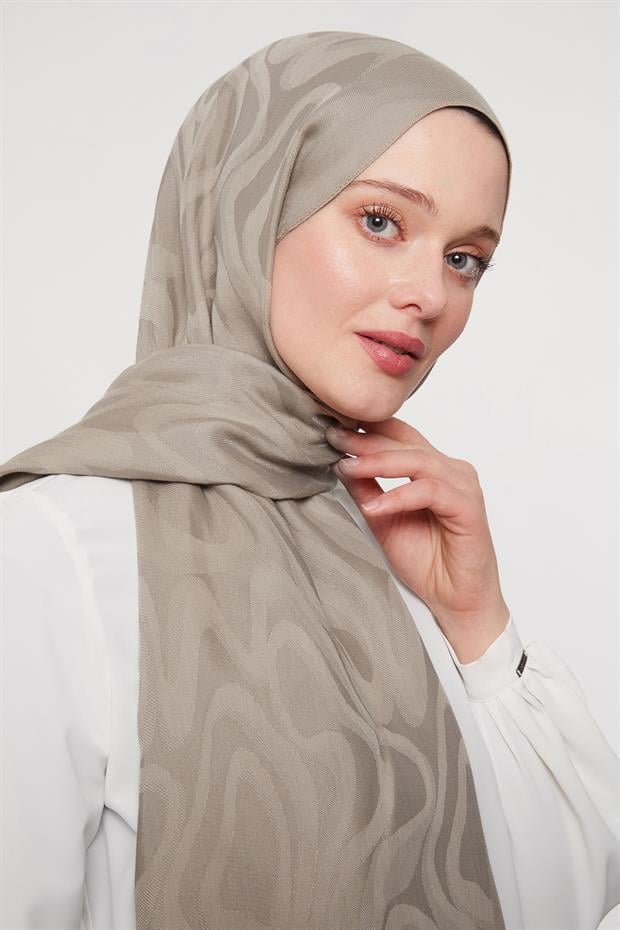 Vizon Soyut Desen Grazia Şal