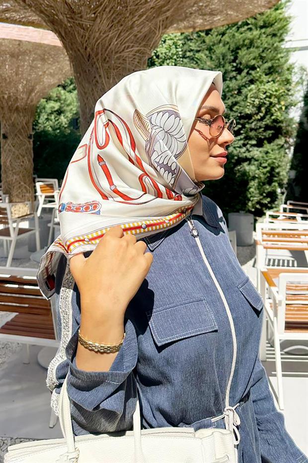 Vizon Twill İpek Eşarp Lunera Koleksiyonu